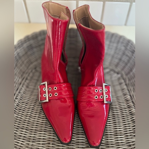Steve Madden Axton Red Patent Boots – Size 9 (NWOT) - Picture 6 of 7